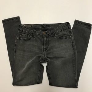 DL1961 Faded Black Amanda Skinny Jeans. Size 27.